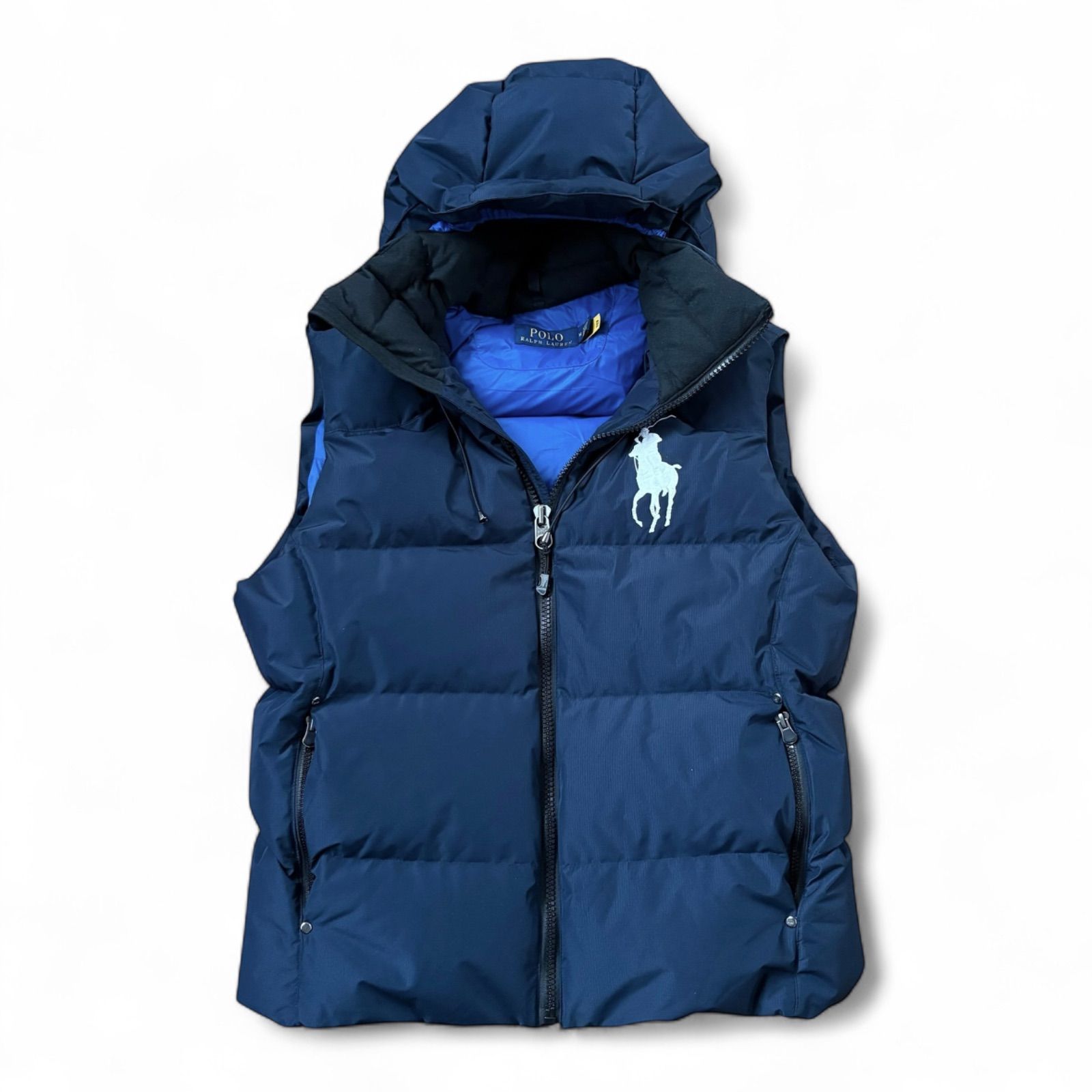 美品 POLO RALPH LAUREN ポロラルフローレン ダウンベスト 2way