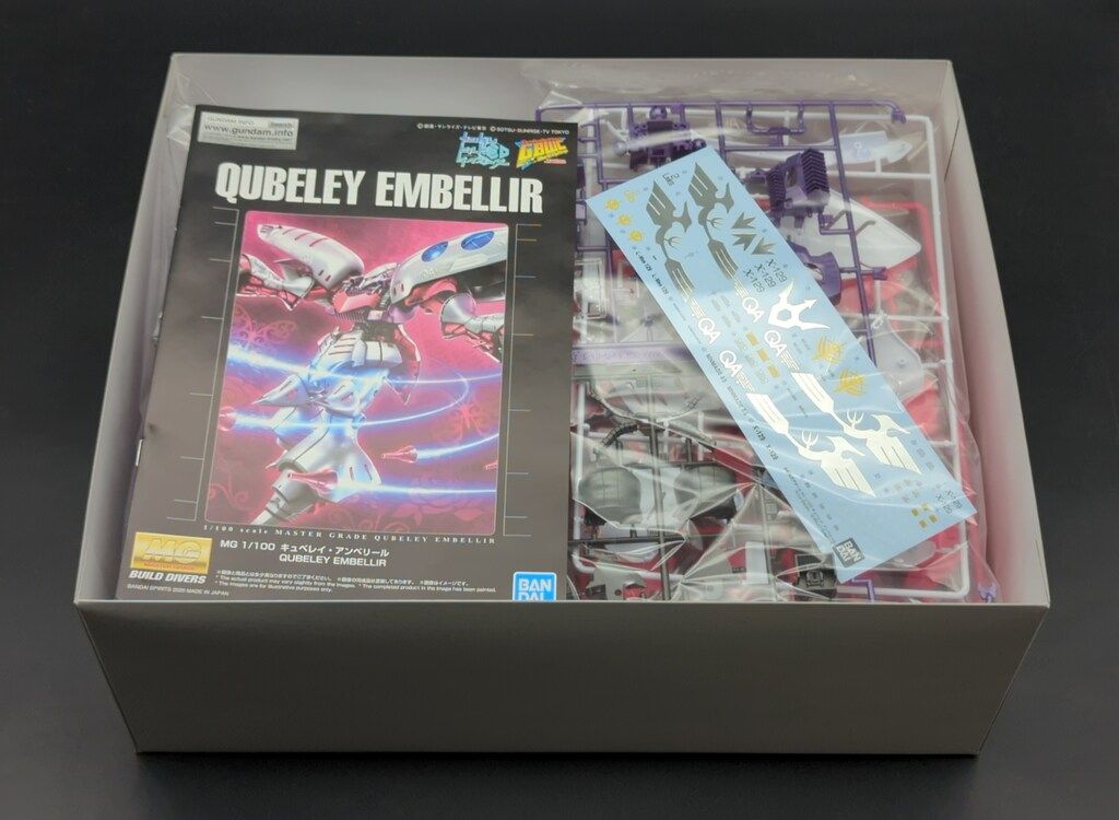 キュベレイ•アンベリール 1/100 MG 箱破れあり MG 1/100 キュベレイ