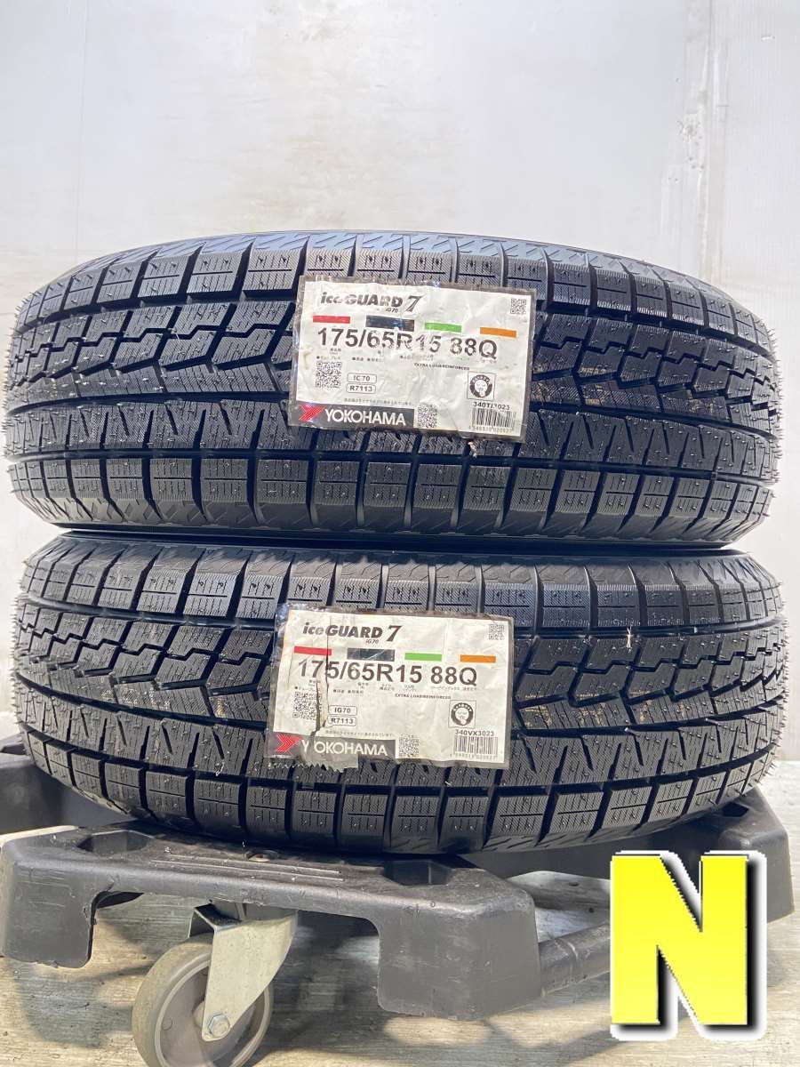 2022年製ヨコハマiG70 175/65R15 中古4本　スイフトポルテ等 2022年製ヨコハマiG70 175/65R15 中古4本 スイフトポルテ等