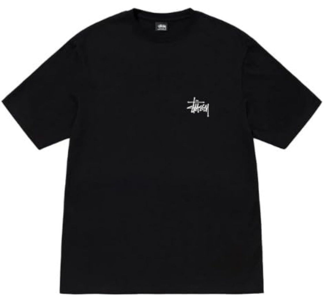 PLUSH TEE STUSSY ステューシー 半袖 ホワイト ブラック 並行輸入正規