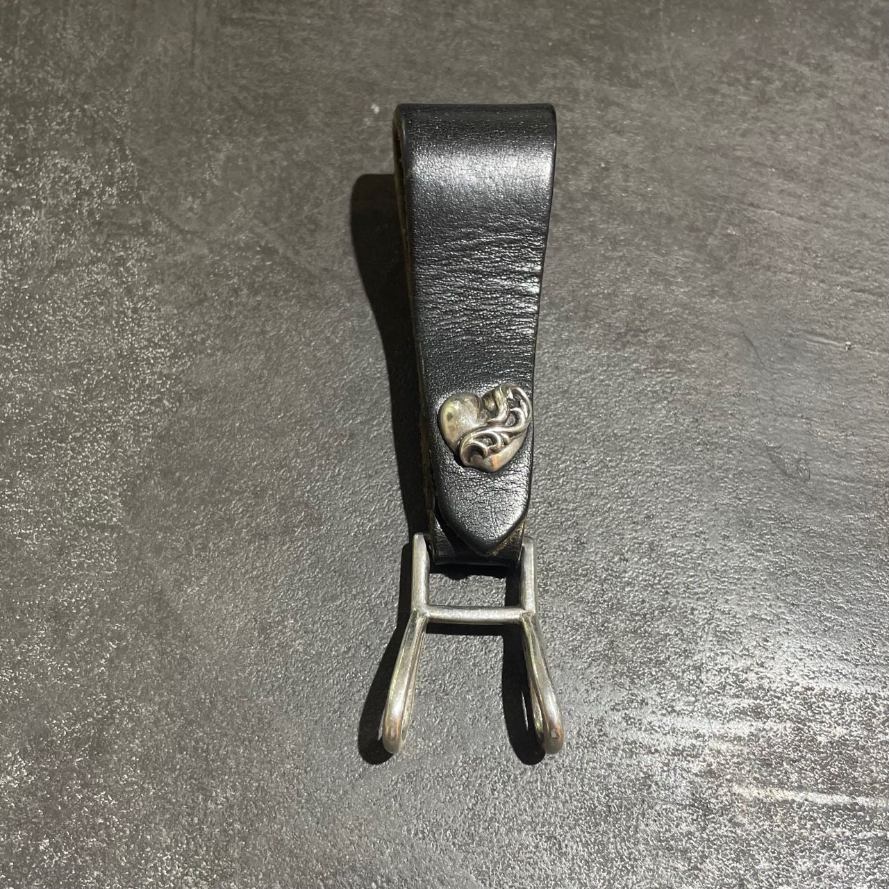国内正規 CHROME HEARTS BELT LOOP ハート シルバー ベルトループ 