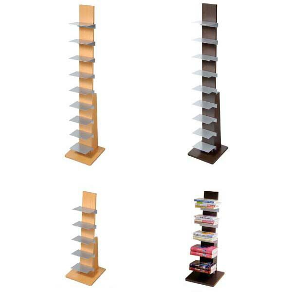 オークス ブックタワー ハイタイプ L51DA ダーク Amazon｜オークス ブックタワー ハイタイプ L51DA ダーク｜本棚