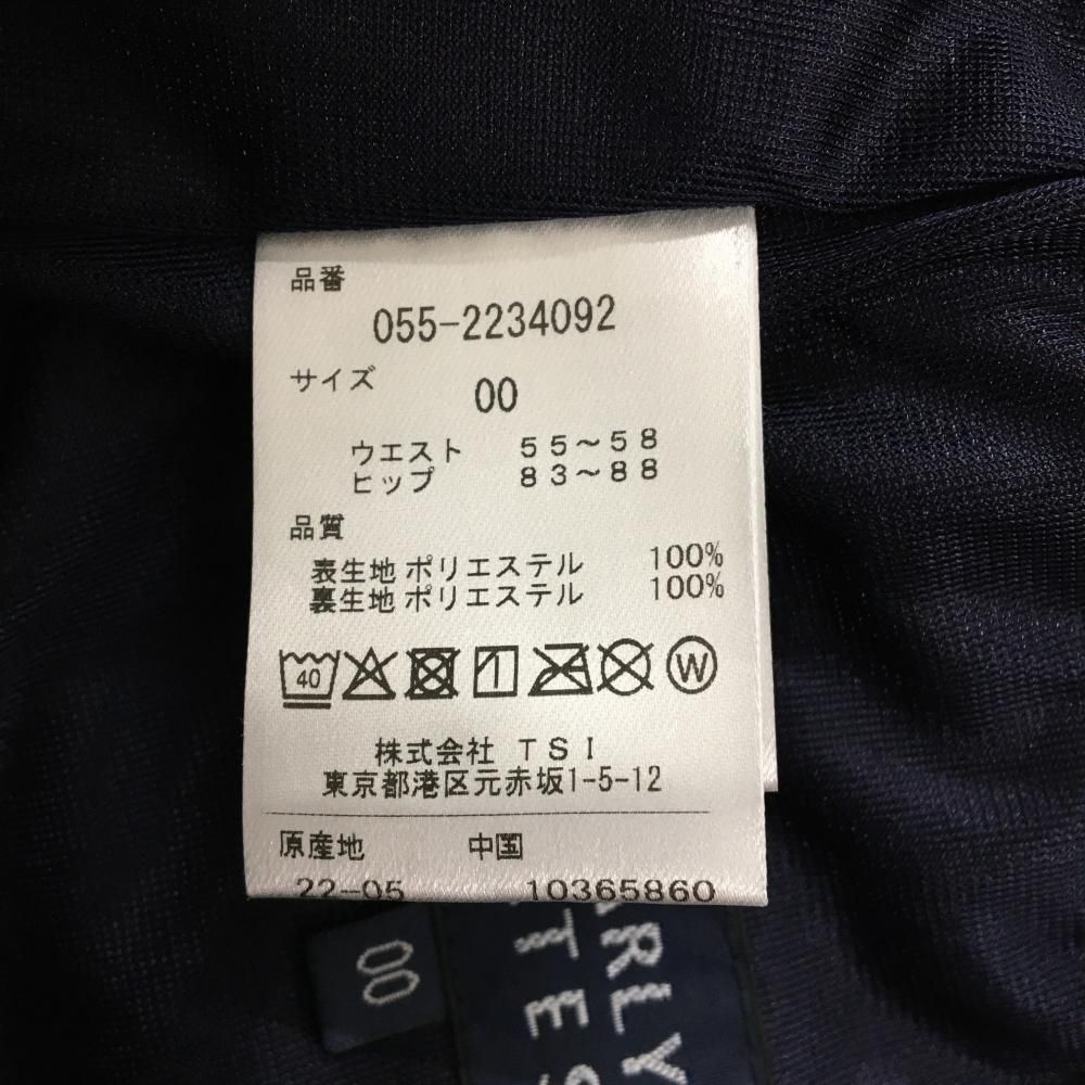 パーリーゲイツ スカート 黒 チャック 蓄熱裏地 サーモトロン ラジポカ レディース 00 XS ゴルフウェア PEARLY GATES LLC-HASEGAWATOSO_COM