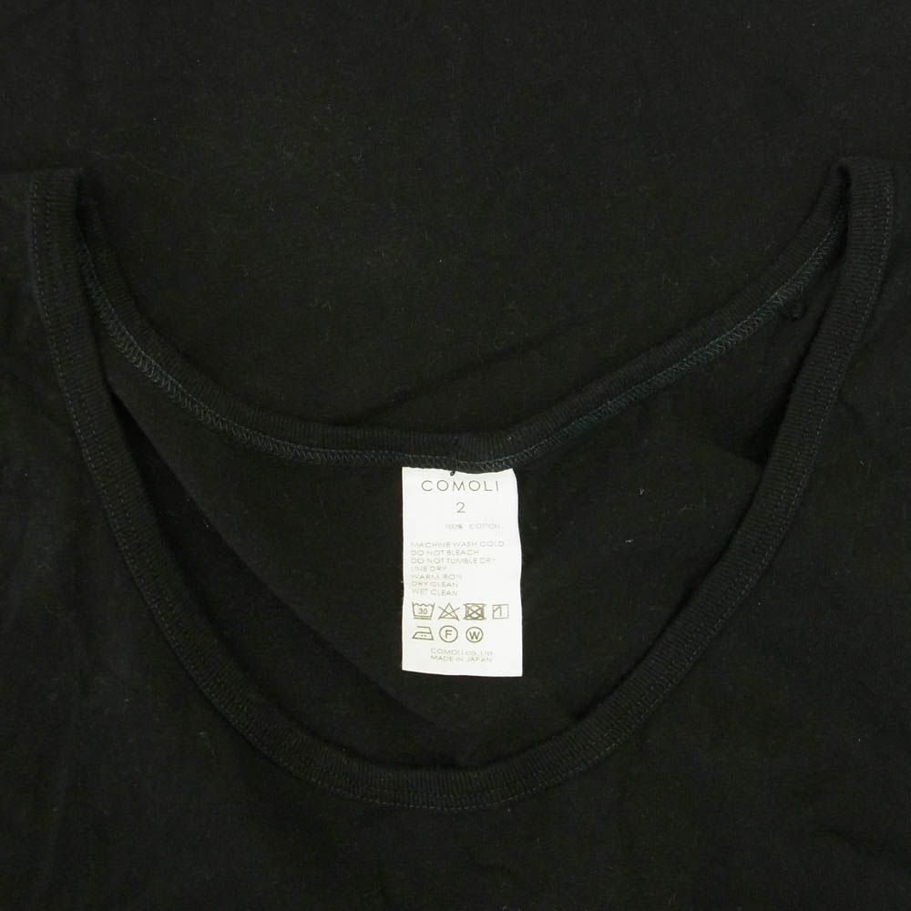 【極美品】24SS COMOLI 『サープラスタンクトップ 』BLACK 3 COMOLI | サープラスタンクトップ（black）- BARD