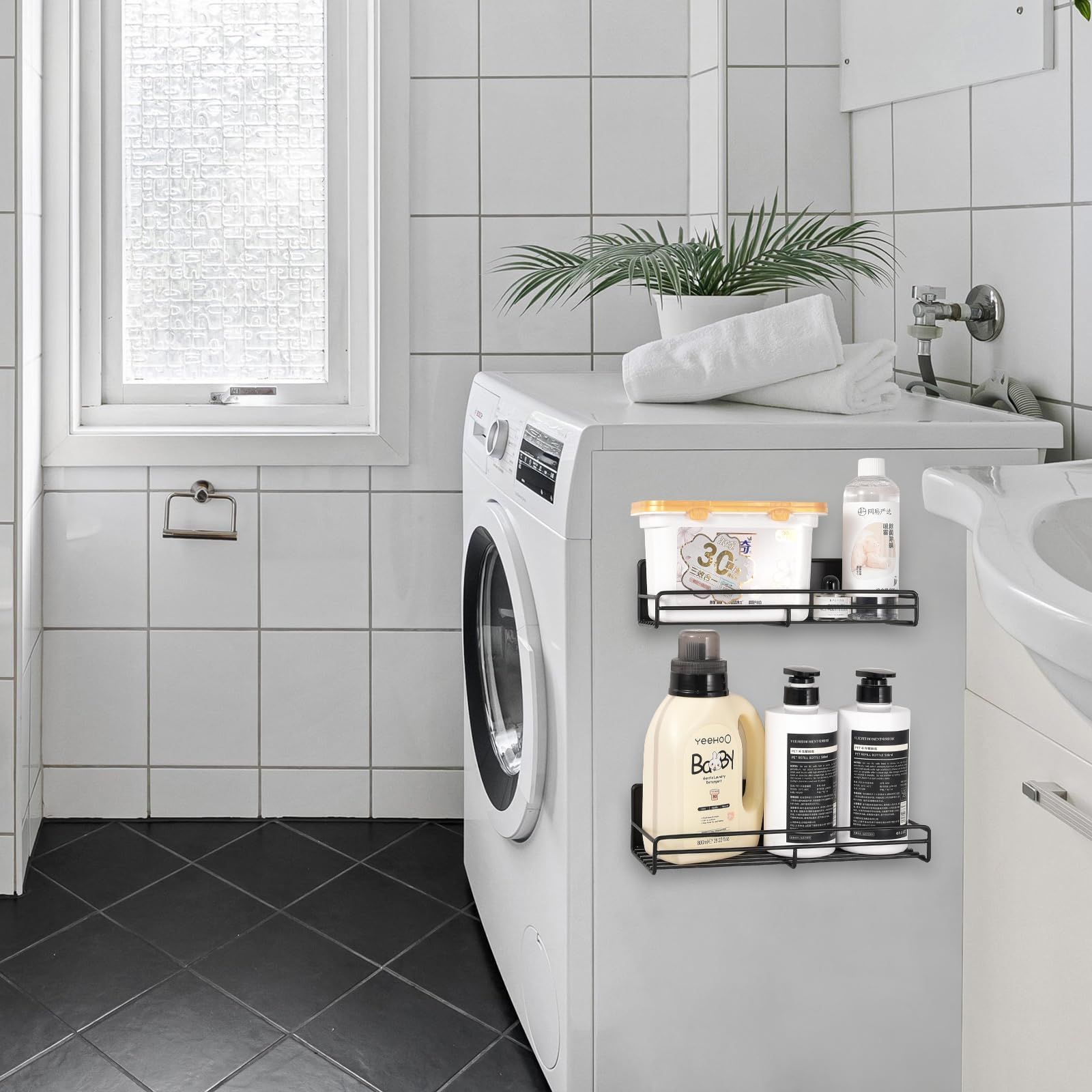 浴室用ラック マグネット お風呂 ラック 2個セット 浴室 洗面所