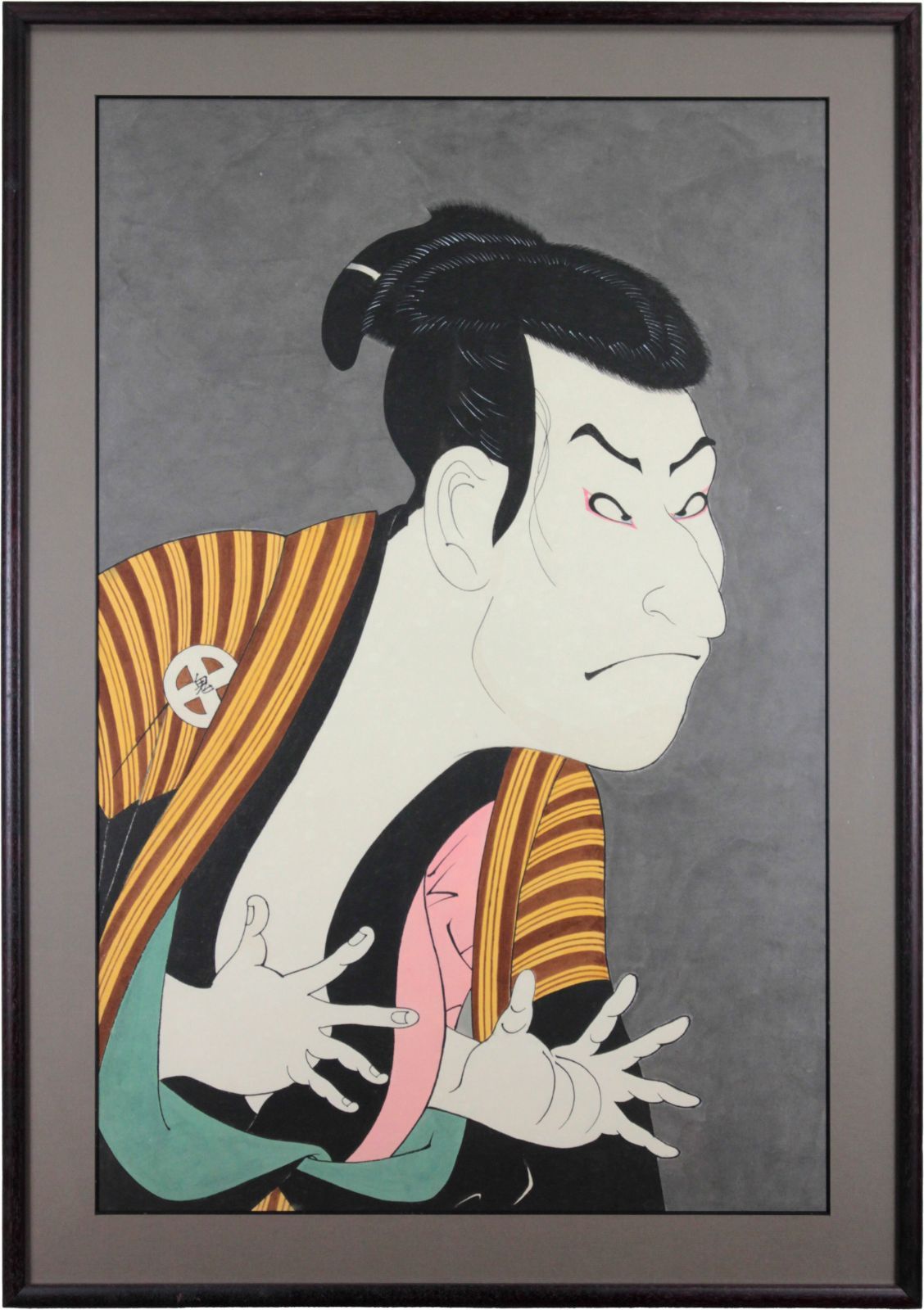 岸田哲弥「三代目大谷鬼次の江戸兵衛」 肉筆 絵画 岸田哲弥「三代目大谷鬼次の江戸兵衛」 肉筆 絵画 - メルカリ