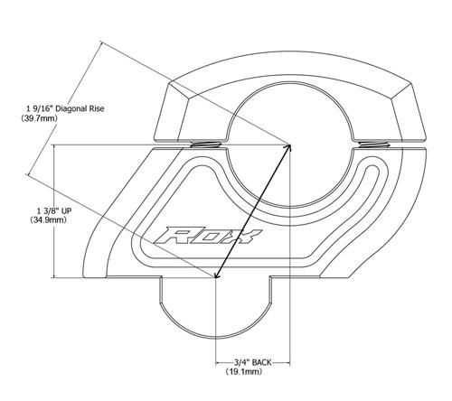 パンアメリカ用 バーバックライザー
