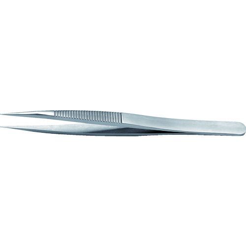 【新品・7営業日以内発送】ｉｄｅａｌｔｅｋ 00B-SA-0-IT 耐酸耐磁ステンレスピンセット　１２０ｍｍ　直型強力タイプ・ハンドルギザ付 00BSA0IT【沖縄離島販売不可】