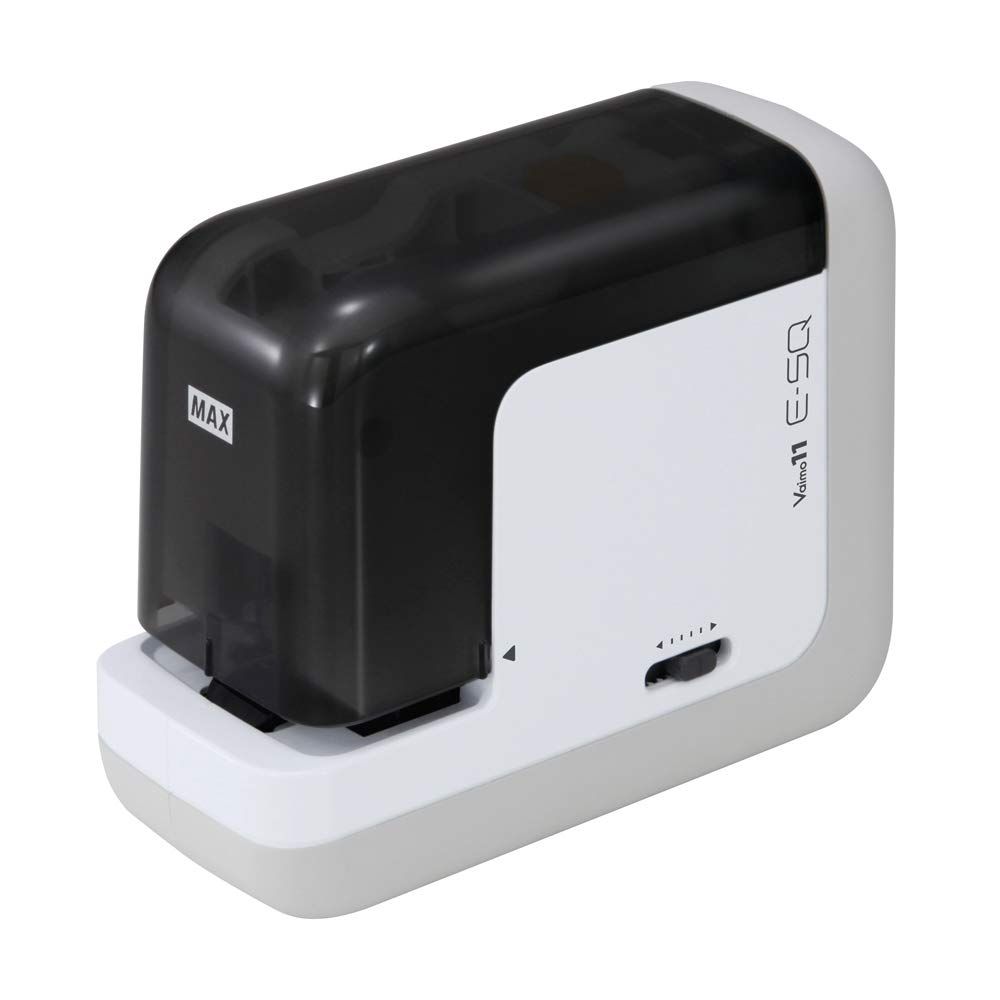 マックス MAX ホッチキス 電動ホッチキス バイモ E-SQ 40枚とじ BH-11F|AC Multicolor アダプター付き