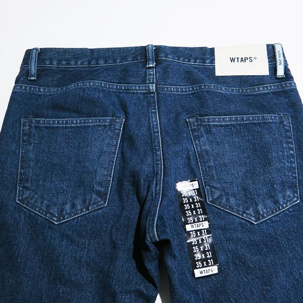 WTAPS ダブルタップス 22AW BLUES SKINNY/TROUSERS.COTTON.DENIM 222BRDT-PTM02 ブルース  スキニートラウザーズ コットン デニム パンツ インディゴ ボトムス - メルカリ