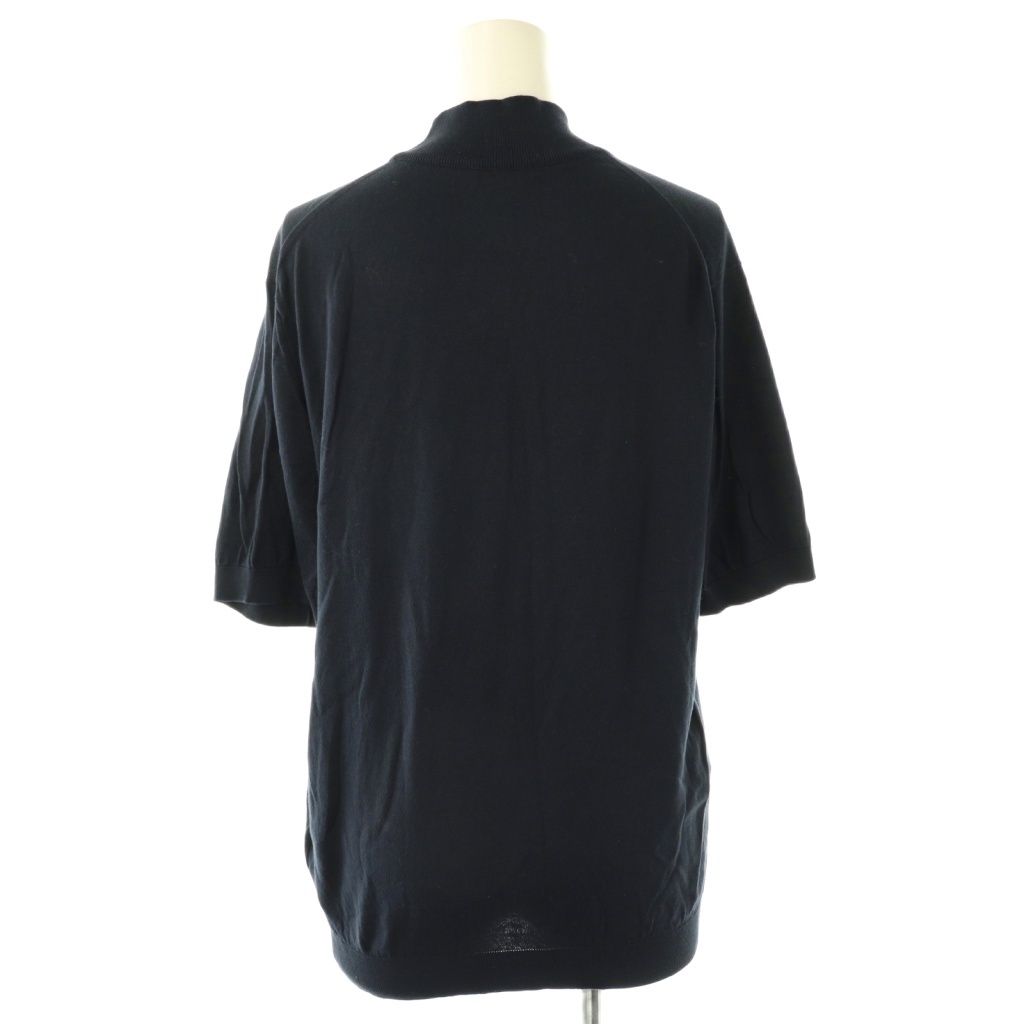 ジョンスメドレー JOHN SMEDLEY コットン ハイネック 半袖