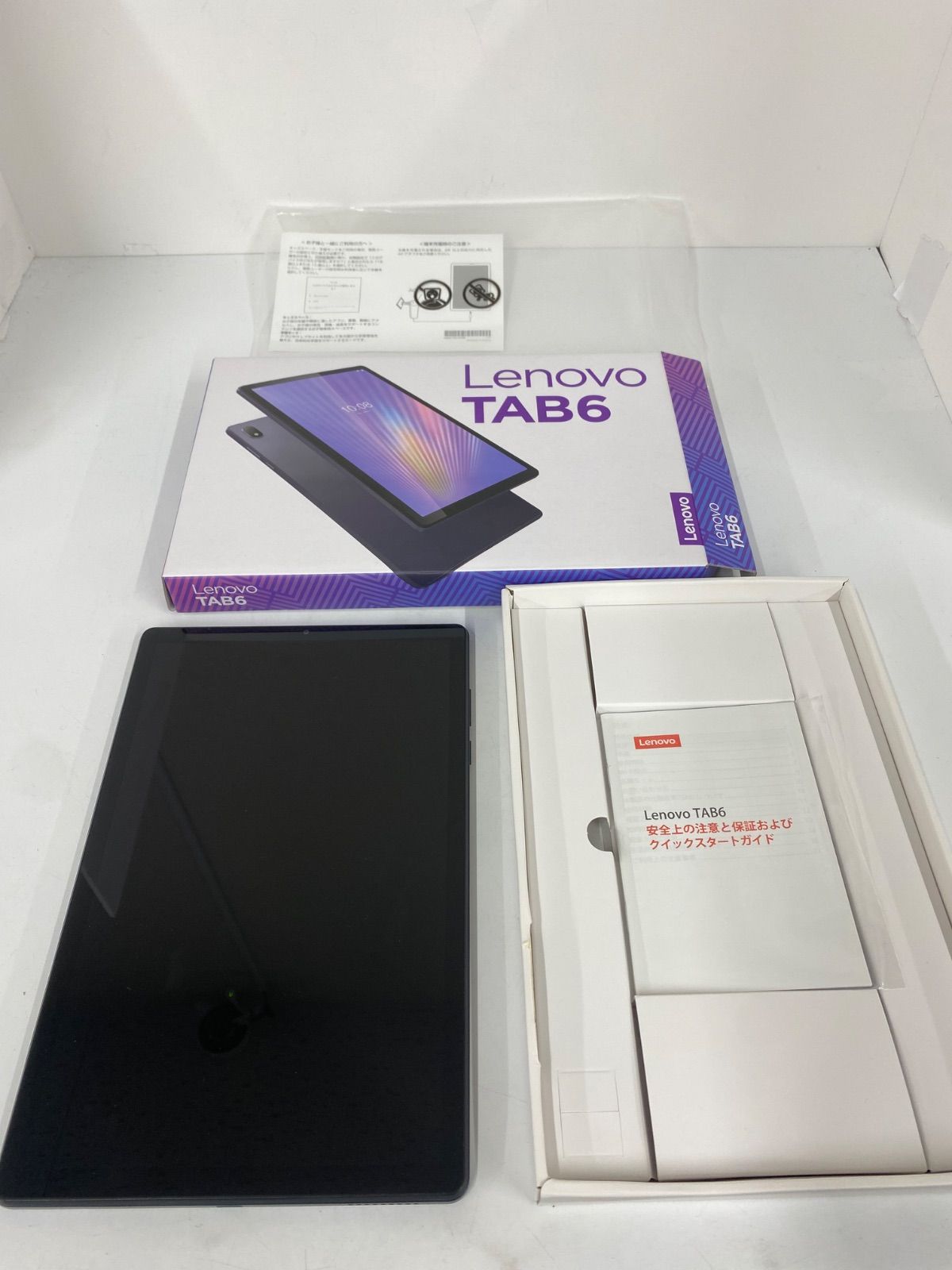 ？　【通電確認済み】LenovoTab6A101　ソフトバンク版　SIMフリー【スマホ】【2】