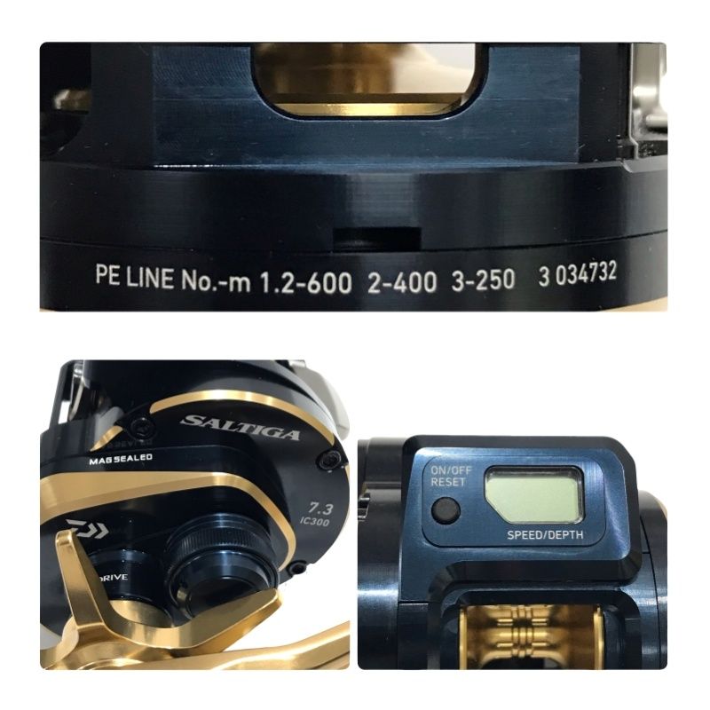 DAIWA ダイワ ベイトリール 21 ソルティガ IC 300HL-SJ 00631507 釣り 
