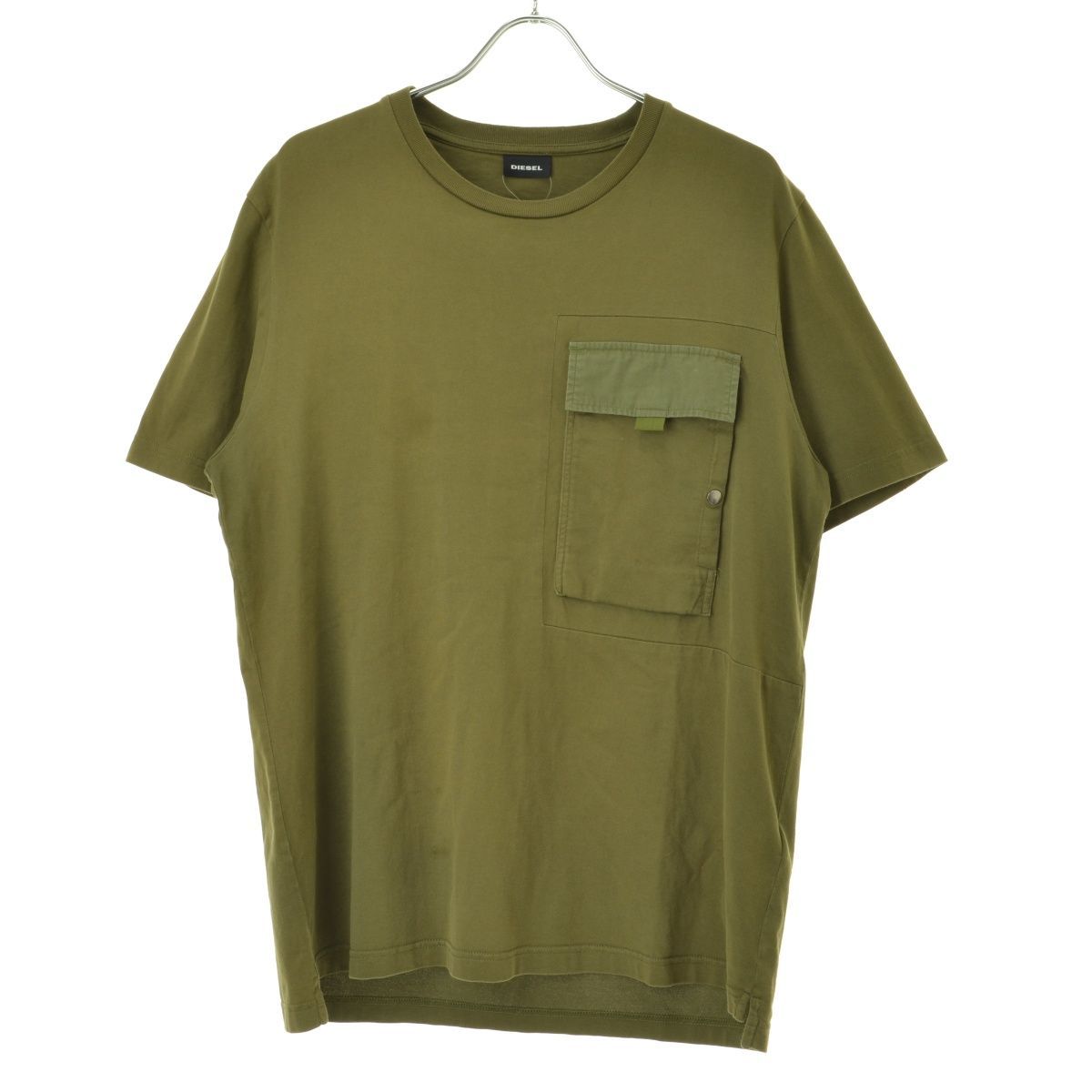 【DIESEL】T-WORKAN 0HAXP ポケット付半袖Tシャツ