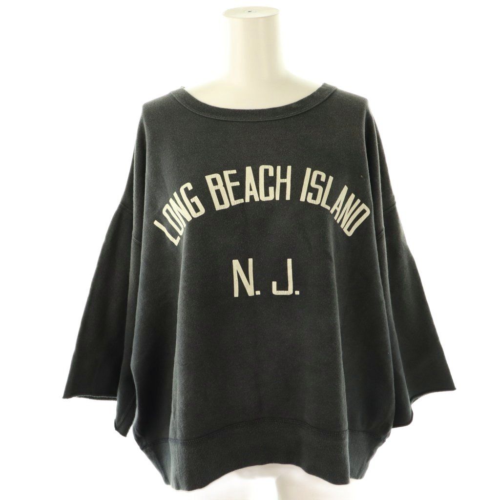シュタンバウム STAMMBAUM HALF SLEEVE LOGO SWEAT プルオーバー