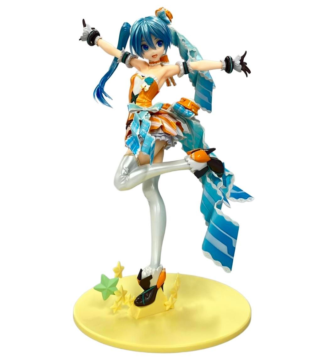 【中古・美品】初音ミク オレンジブロッサム Ver．1/7 マックスファクトリー 初音ミク オレンジブロッサムVer.」 1/7スケールフィギュアが