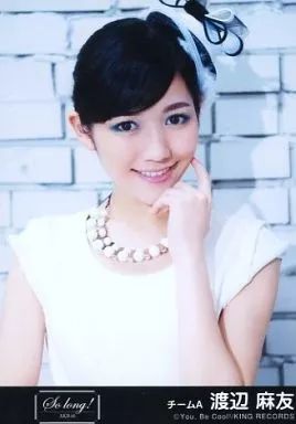 中古】生写真(AKB48・SKE48) 渡辺麻友/CD｢So long !｣劇場盤特典(チーム