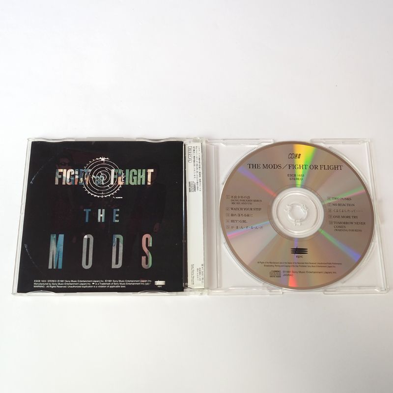 THE MODS ザ・モッズ FIGHT OR FLIGHT CD 帯付き - [DISC SHOP] あひる