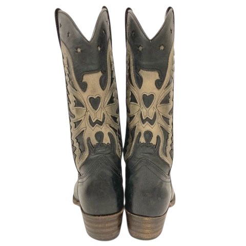 センドラ SENDRA ウエスタンブーツ ショートブーツ レザー USA/7