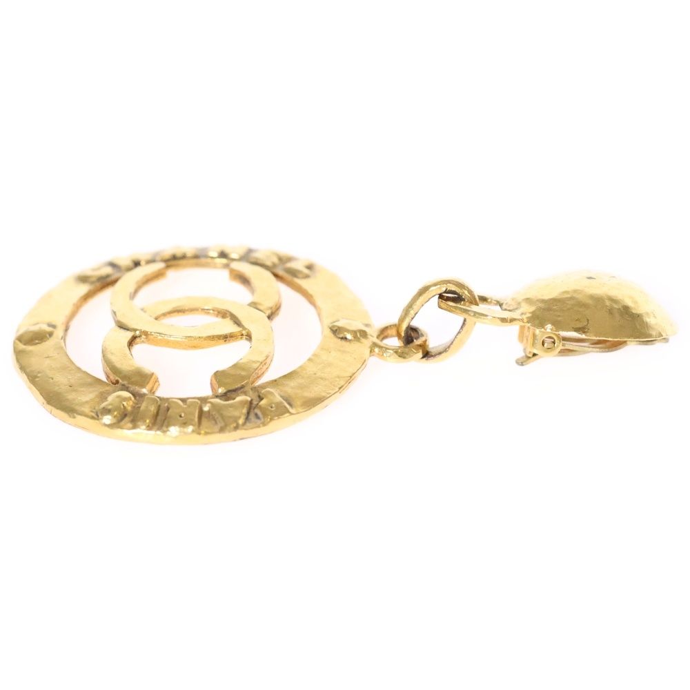 CHANEL シャネル ココマーク イヤリング イヤー ゴールド GP 28 SIROKUMA-CORPORATION_COM