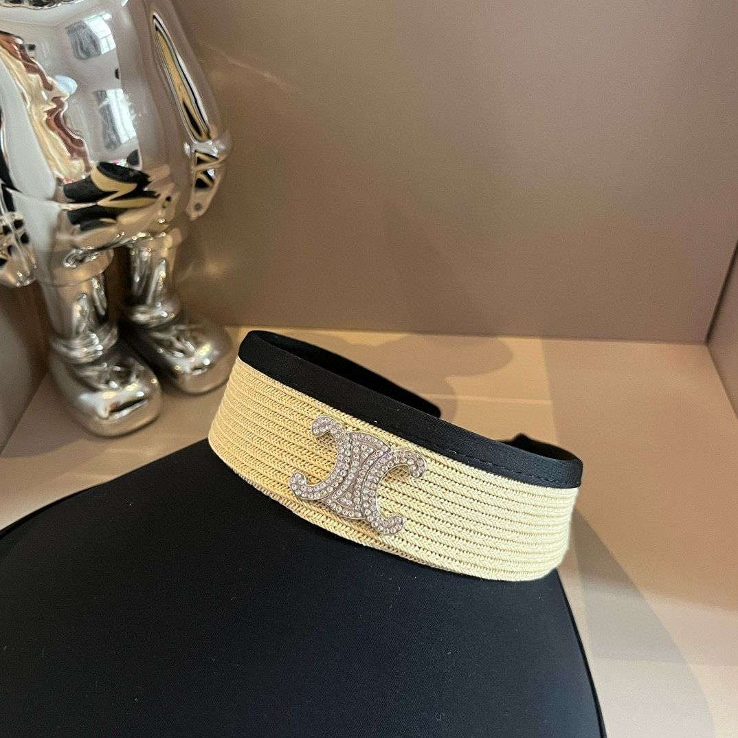 メガネ付きハット シンプルでユニバーサルなデザイン