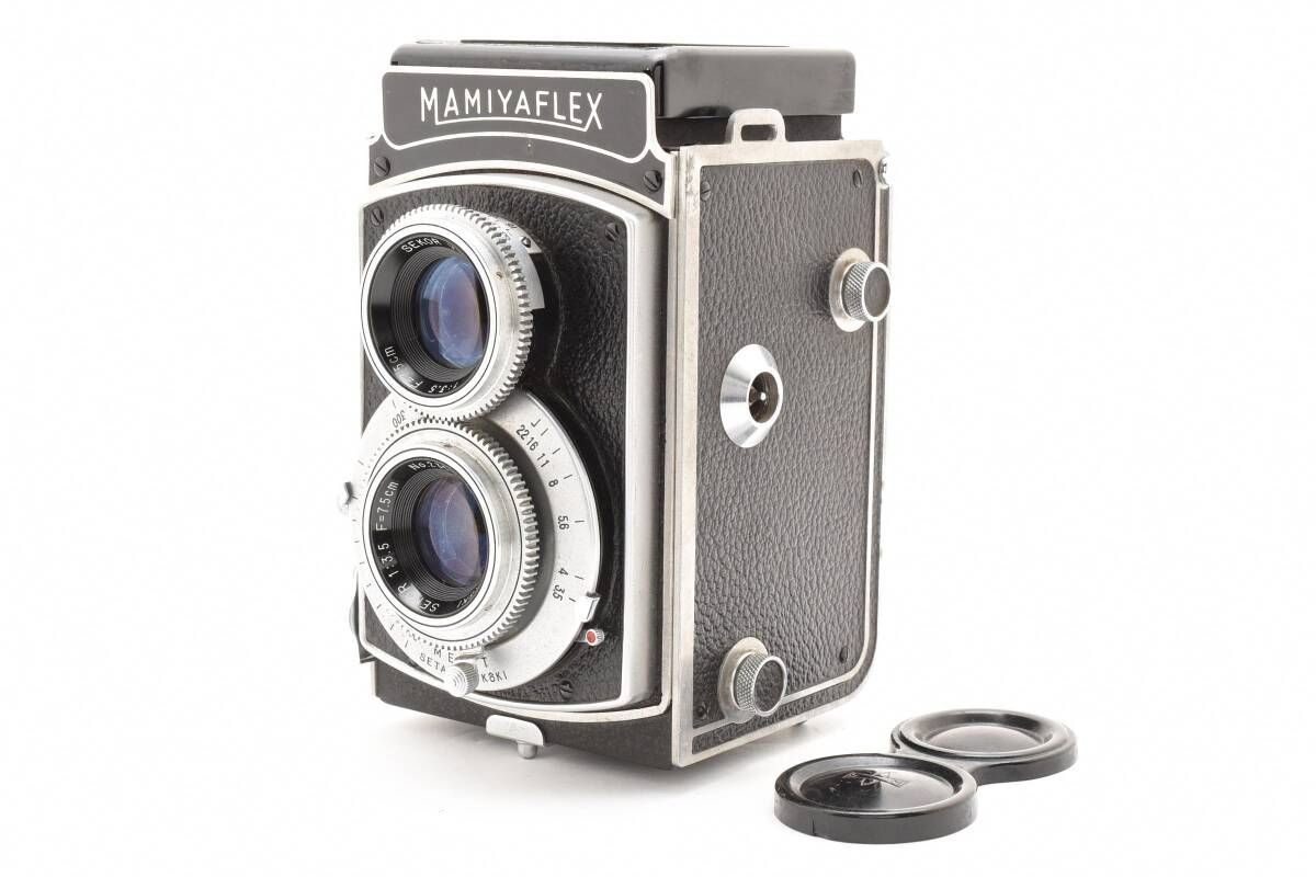 完動品美品 MAMIYAFLEX C1 Mamiyaflex C Camera with 80mm and 65mm Lenses | Blue Moon Camera
