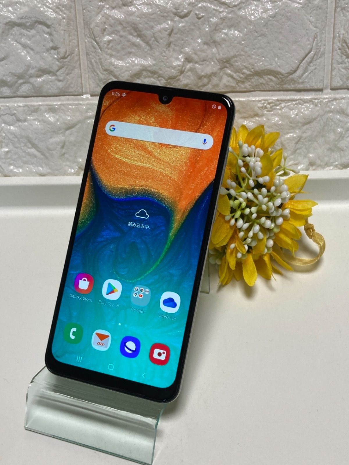 美品⭐️サムスン Galaxy A30 SCV43 au SIMフリー ホワイト