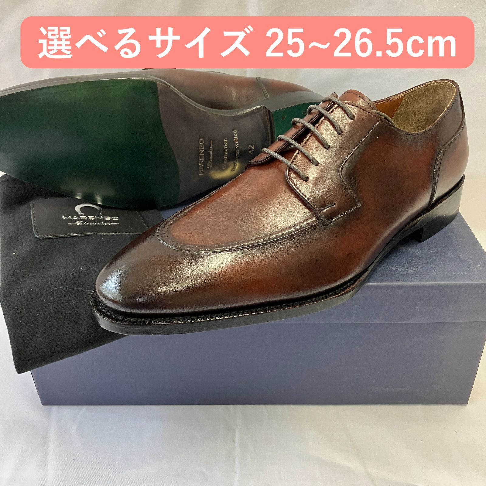新品・未使用】インポート メンズ革靴 本革 ビジネスシューズ 革靴 