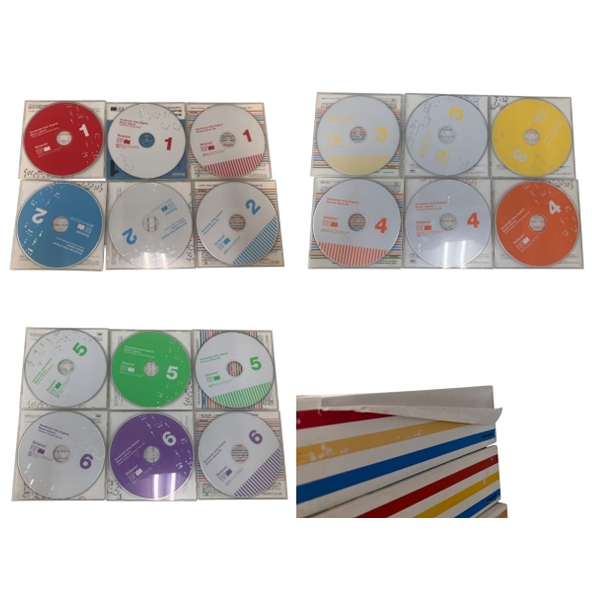 Benesse World wide Kids ワールドワイドキッズ Stage 1-6 英語 教材 