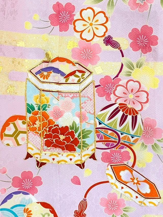 金駒刺繍 古典柄