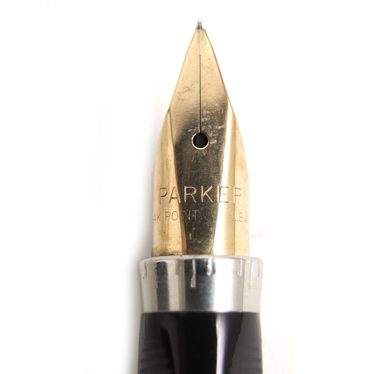 美品◇PARKER パーカー ヴィンテージ 20u ペン先14K キャップ式 万年筆