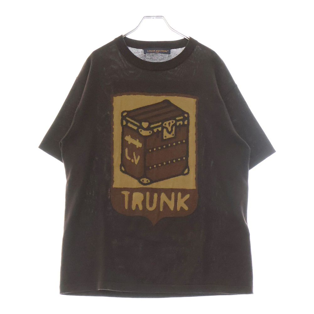 ルイヴィトン 半袖Ｔシャツ　TRUNK LOUIS VUITTON (ルイヴィトン) 24SS TRUNK トランク クルー
