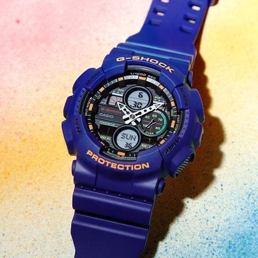 カシオ CASIO G-SHOCK Gショック GA-140-6A 紫 エヴァ - メルカリ