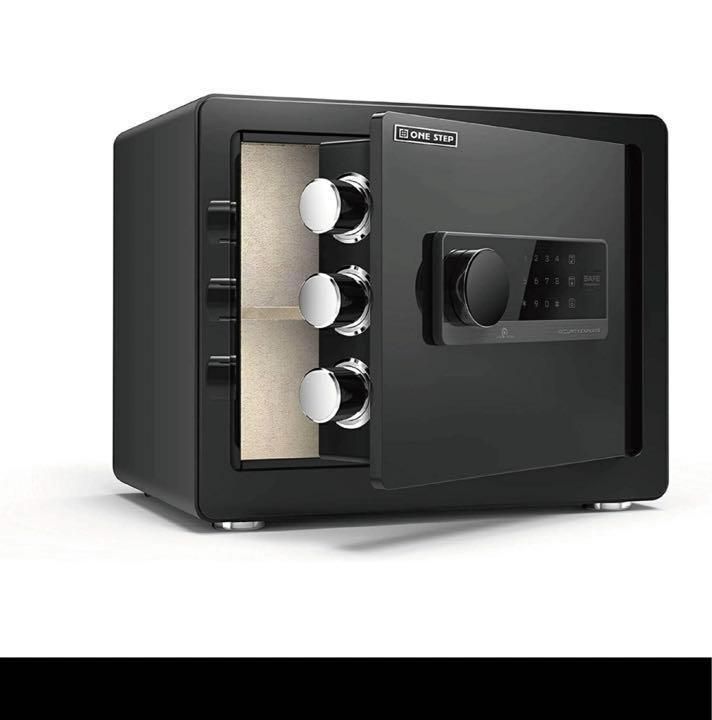 金庫 30cm（32L） 電子テンキー式 鍵2本　振動警報 防犯 675 金庫 30cm（32L） 電子テンキー式 鍵2本 振動警報 防犯 675