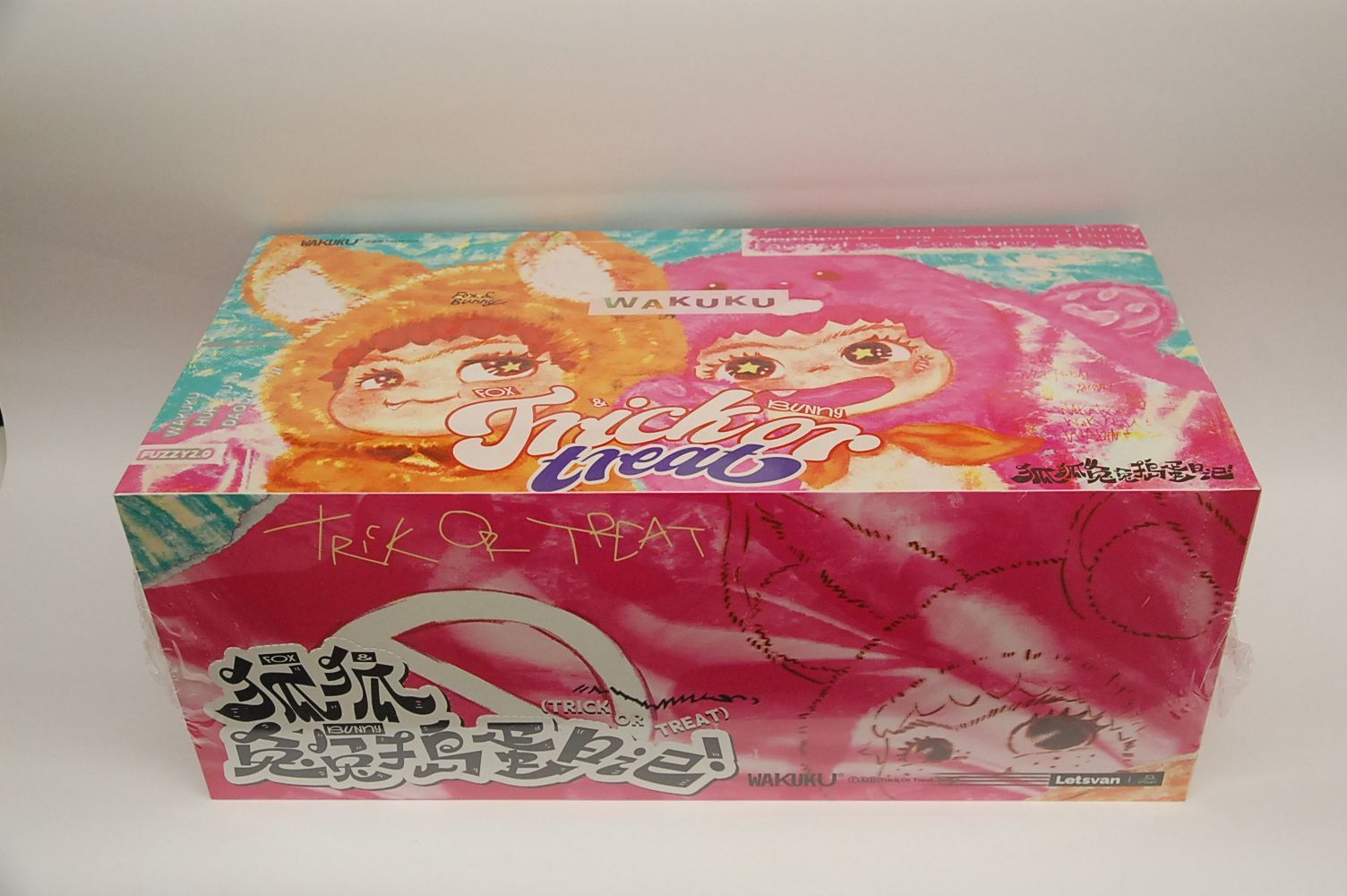 ワクク（WAKUKU）FOX ＆ BUNNY 6個入アソートボックス（シュリンク未