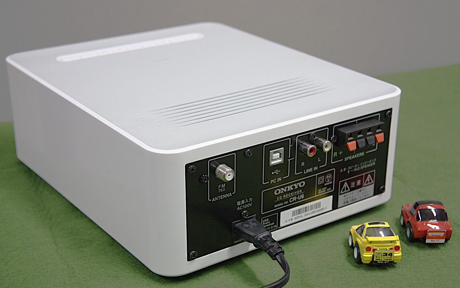 ONKYO CDレシーバー X-U6 ホワイト ONKYO CR-U6 CDレシーバー ホワイト