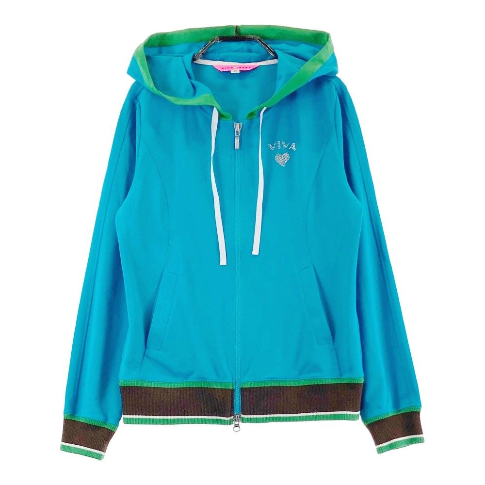 Iviva ジャケット ブルー サイズ：40 VIVA HEART ビバハート ジップ