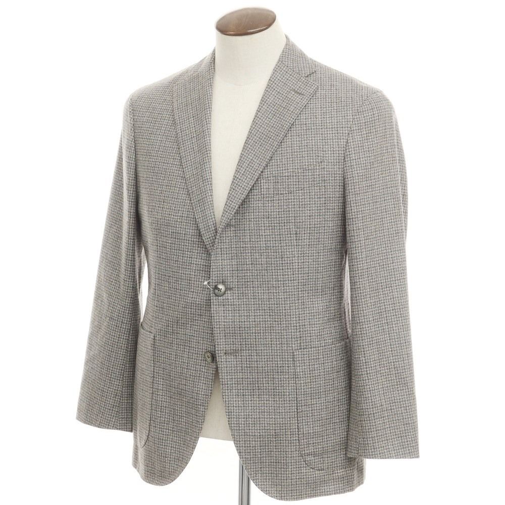 【中古】ボリオリ BOGLIOLI K.JACKET ウール 3B テーラードジャケット グレー【サイズ50】【メンズ】