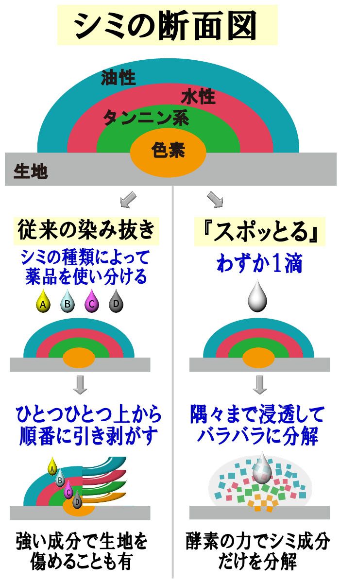 染み抜き