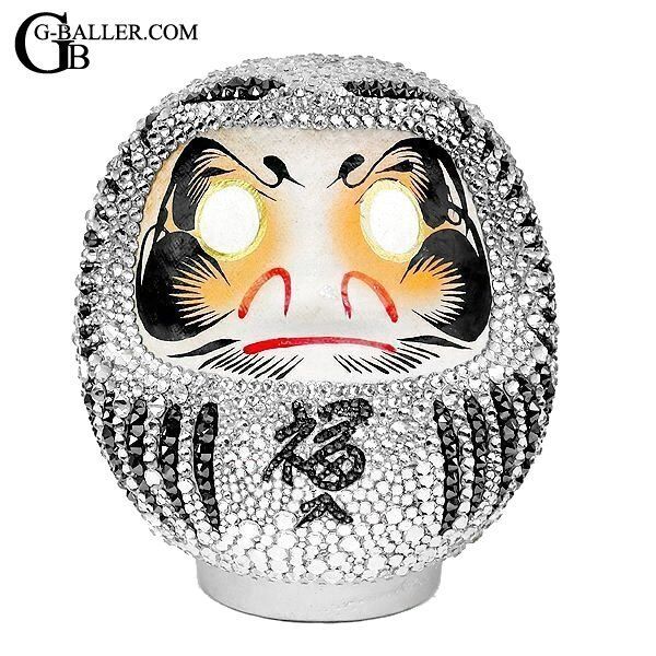 DARUMA（Silver） ×スワロフスキー ￥ G-BALLERデコだるま - メルカリ 