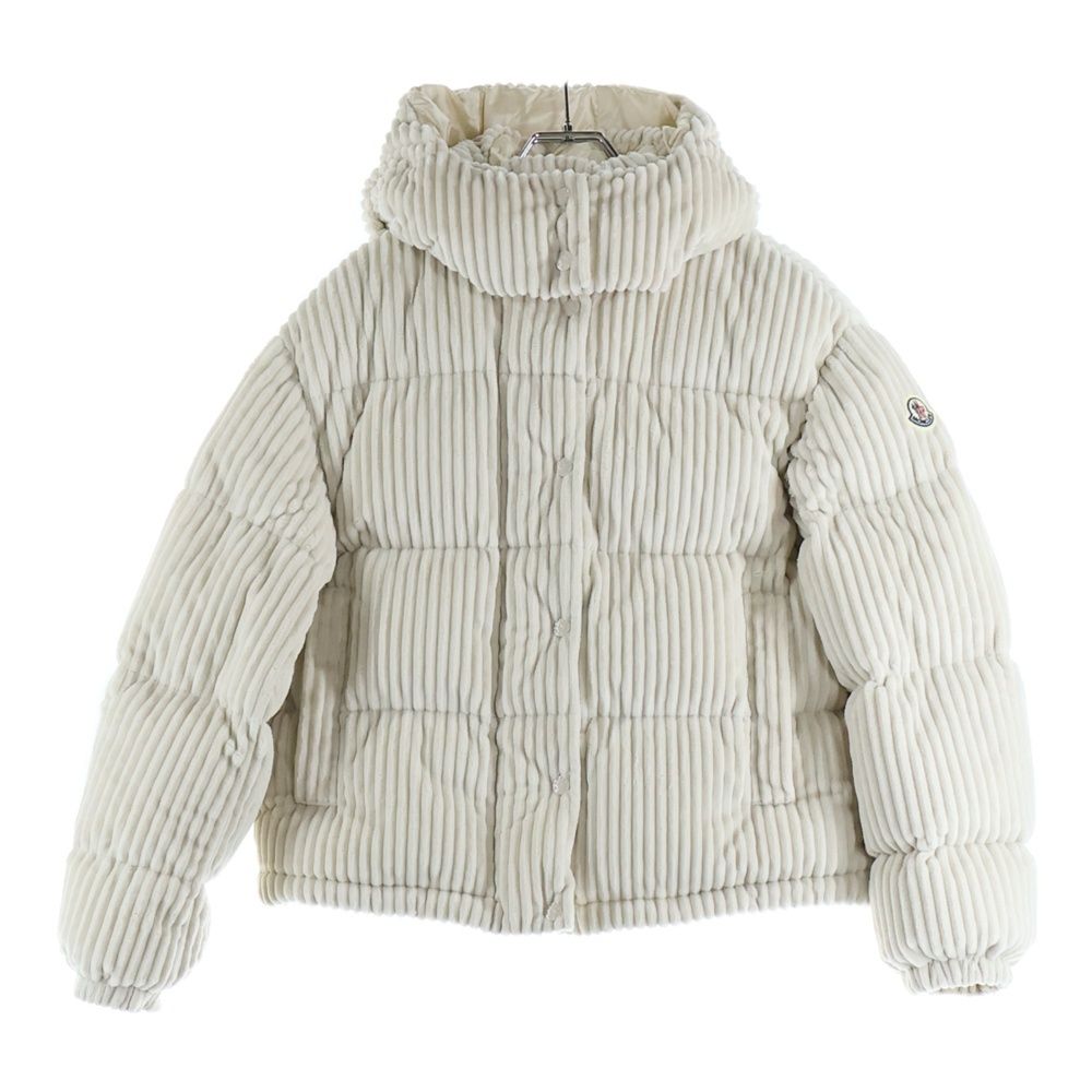 MONCLER モンクレール Daos ショート コーデュロイ ダウンジャケット ホワイト J20931A00140 89AOK