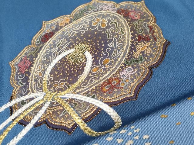 訪問着 相良刺繍