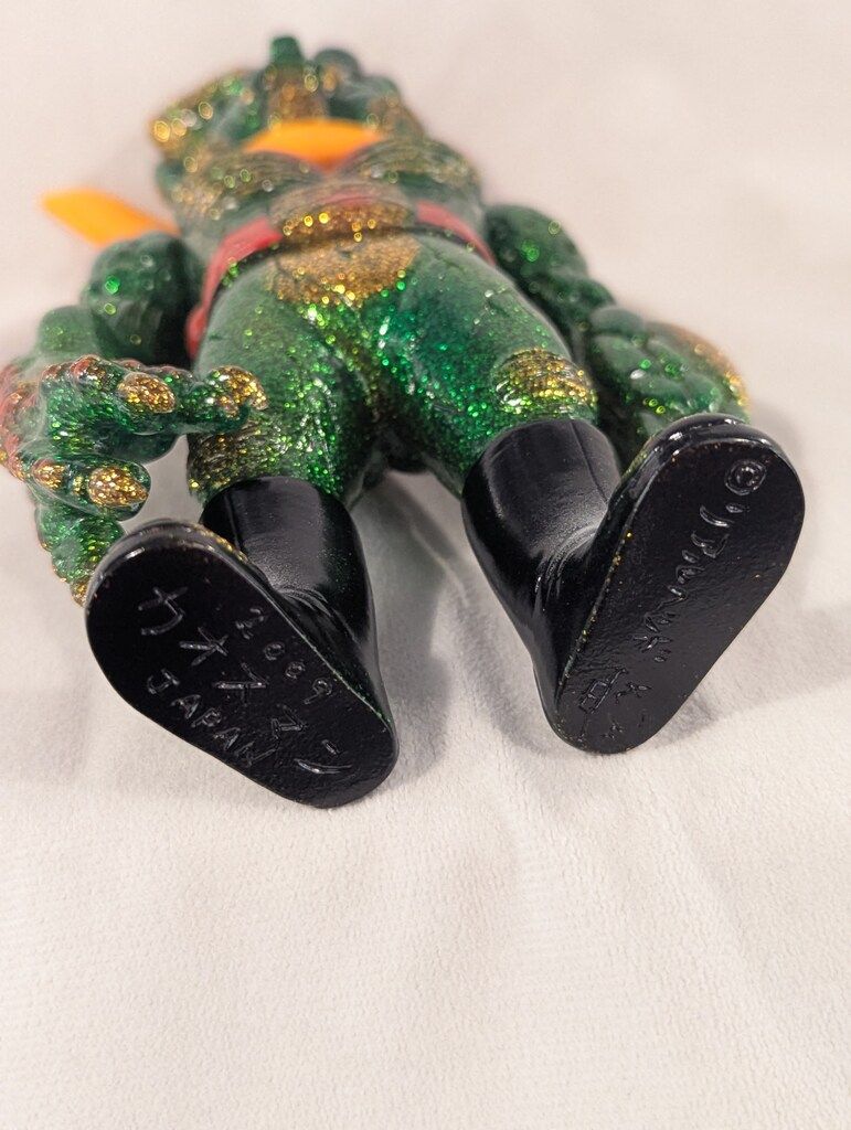 REALHEAD/シカマァク シカ魔シン クリアグリーンラメ成型 - メルカリ