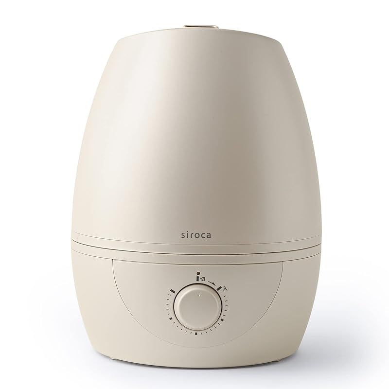 商品 シロカ 加湿器 大容量 5L 超音波 SD-C113 クリームホワイト 大容量5L|給水タンク分離|タンク抗菌加工 1