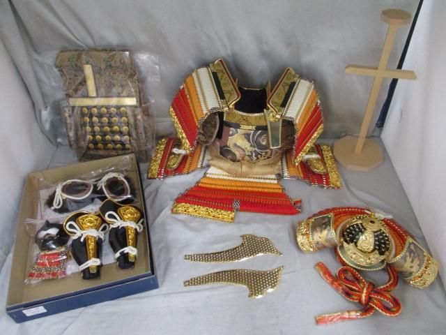 新品 五月人形 御鎧飾 京極之鎧 12号 彫金貴龍 赤段威 龍頭/立札なし 四面金具櫃 端午の節句 こどもの日 新品 五月人形 御鎧飾 京極之鎧 12号 彫金貴龍 赤段威 龍頭/立札