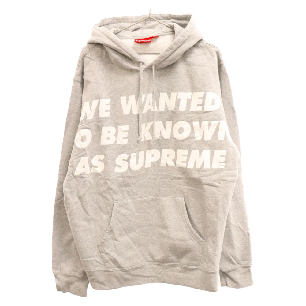 最新発見 Sweatshirt Hooded As Known 20SS シュプリーム SUPREME 