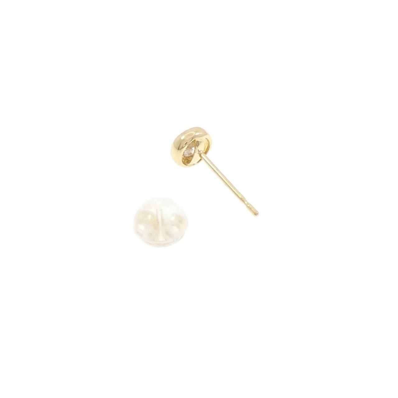 K18YG ダイヤモンド ピアス 0.10CT 片耳 - メルカリ