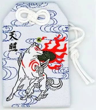 中古】神社関連(キャラクター) 天照 お守りマスコット 「大神