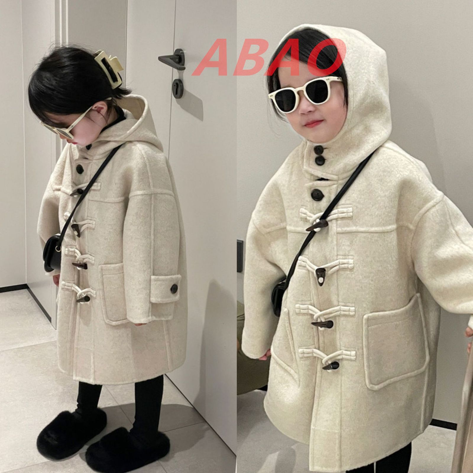 100%新品，送料無料 ダッフルコート キッズ 子供服 女の子 アウター コート フード付き 長袖 ジャケット キッズコート キッズ 子供  秋冬 通園 通学 フォーマル 幼稚園 小学校 防寒 暖かい 可愛い  heiniqiu03 その他