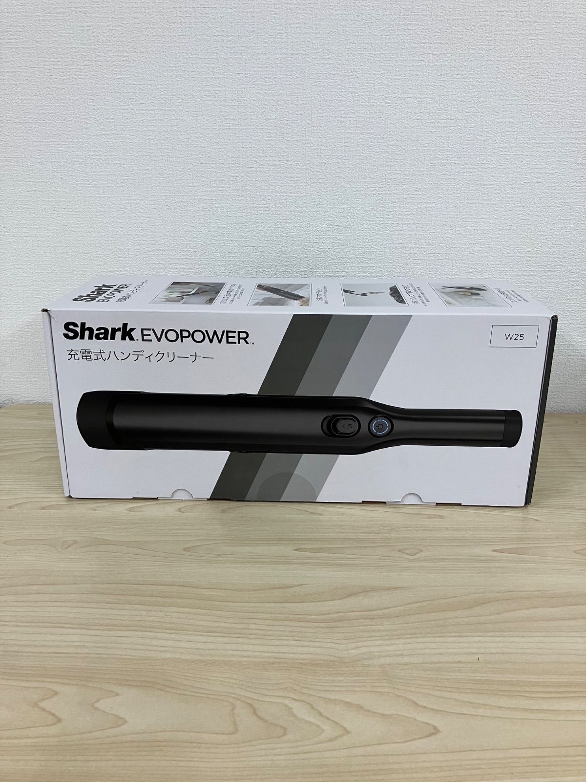 P/未開封 Shark EVOPOWER 充電式ハンディークリーナー W25